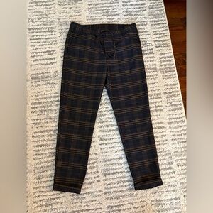Men's H&M size M - Plaid Pants - Black and Brown